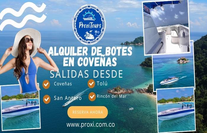 Bote Deportivo 20 Personas (Coveñas-Tolu-San Antero)