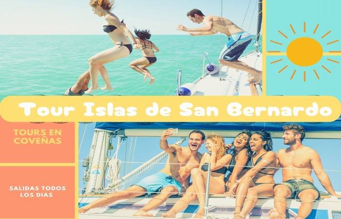 🏝️Tour Islas de San Bernardo 🐠