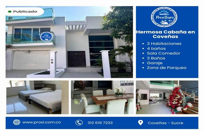 Cúal es la mejor Cabaña en coveñas Cerca a la Playa